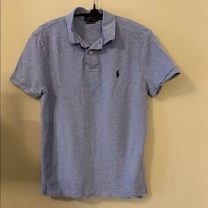 Polo by Ralph Lauren Men's Light Gray Polo Shirt